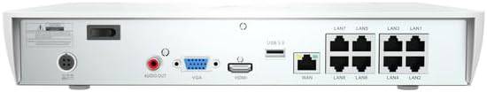 Swann 4K 8Channel Security Camera System NVR Recorder: nvr-8580 Security PoE NVR Box with 1TB HDD,24/7 Continuous Recording,Work with Swann IP 12MP/4K/5MP/4MP HD Cameras, SRNVR-88580WH