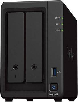 Synology 16 Channel NVR Deep Learning Video Analytics DVA1622 with HDMI Video Output -  DVA1622