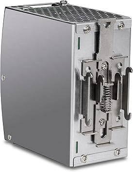 TRENDnet 240W 52V DC, 4.61A AC to DC DIN-Rail Industrial Power Supply, Built-in Power Factor Controller Function, Extreme Operating Temperature Range -25° – 70° C (-13° – 158° F), Silver, TI-S24052