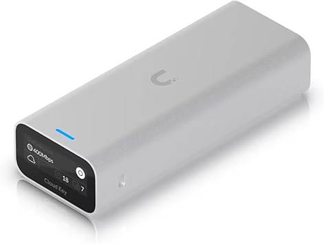 Ubiquiti Networks UniFi Cloud Key Gen2 with 1TB 2.5-inch hard drive, compact network device for managing UniFi networks.