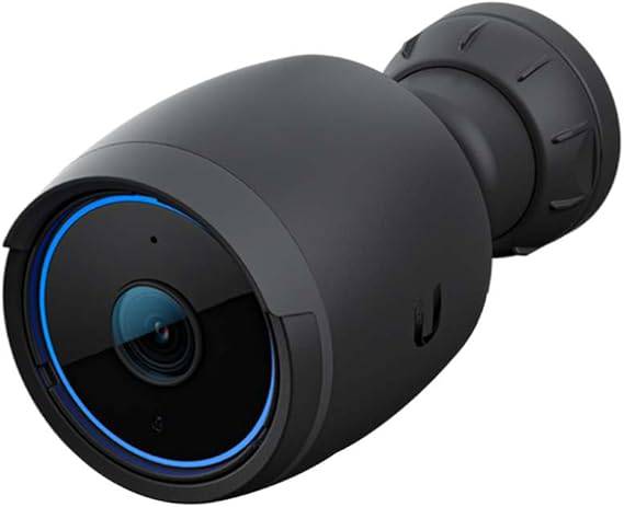 Ubiquiti UVC-AI-Bullet UniFi Protect security camera, 4 MP PoE, night vision, smart detection, IR LEDs, built-in microphone, black.