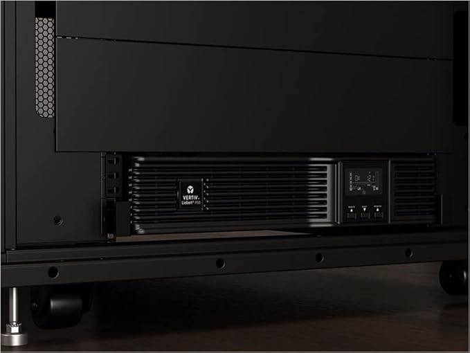 Vertiv Liebert 1100VA 990W 120V Advanced Avr Line-Interactive UPS with LCD Display Pure Sine Wave Output On Battery 2U Rackmount/Tower Supports Active PFC (PSI5-1100RT120)