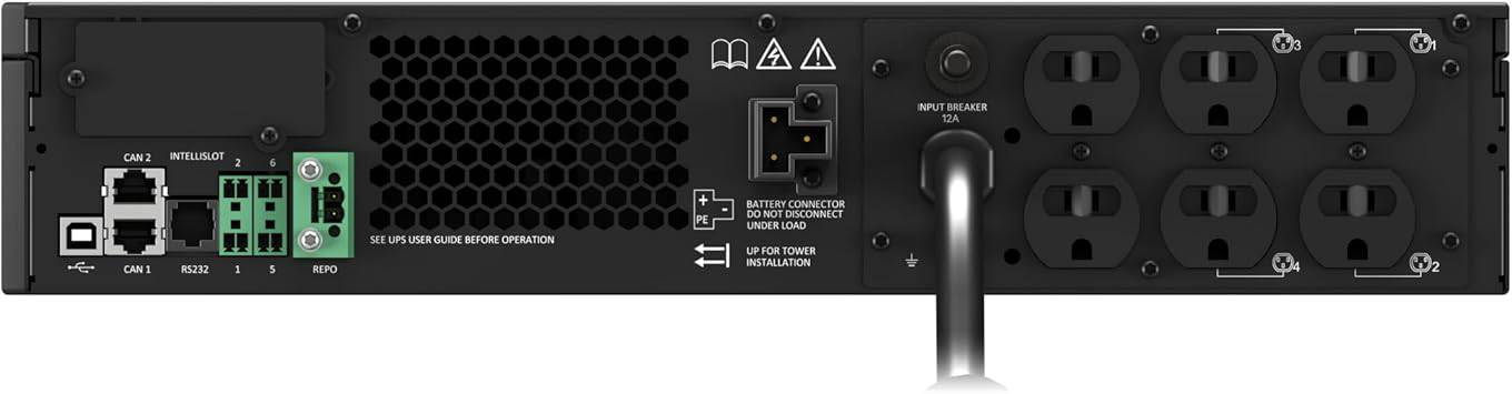 Vertiv Liebert GXT5 Lithium-Ion Online UPS 1000VA/1000W 120V Tower/Rack UPS,