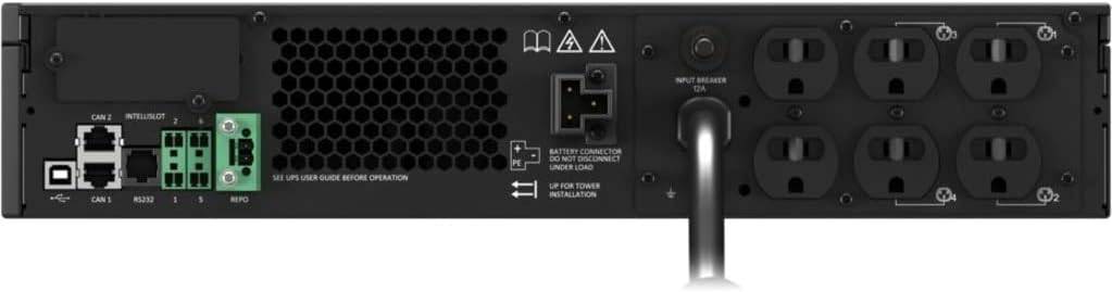 Vertiv Liebert GXT5 Lithium-Ion Online UPS 1000VA/1000W tower and rack model, with digital display and cooling vents.