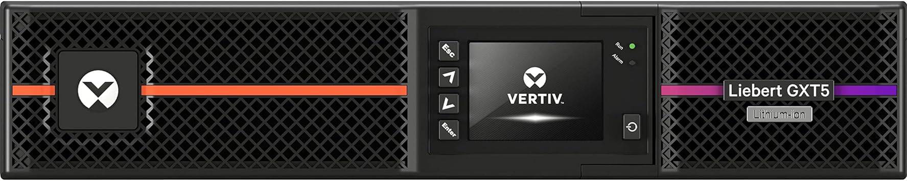 Vertiv Liebert GXT5 Lithium-Ion Online UPS 1500VA/1350W 120V Tower/Rack UPS - GXT5LI-1500LVRT2UXLN