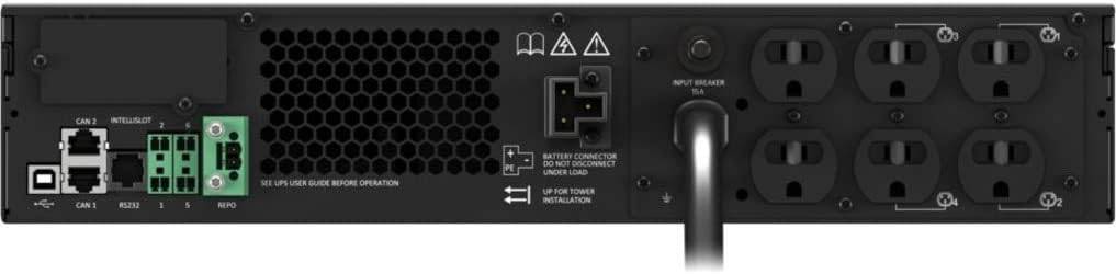 Vertiv Liebert GXT5 Lithium-Ion Online UPS 1500VA/1350W 120V Tower/Rack UPS - GXT5LI-1500LVRT2UXLN