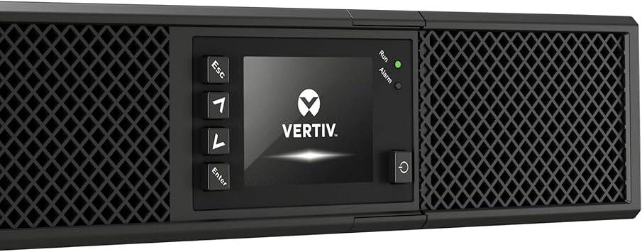 Vertiv Liebert GXT5 UPS - 2000VA/1800W 120V, Online Double Conversion, 2U Rack/Tower, Energy Star Certified, Lead Acid, Sine Wave, Battery Backup, 0.9 Power Factor, Colored LCD - GXT5-2000LVRT2UXL