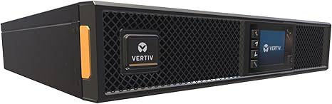 Vertiv Liebert GXT5 UPS with SNMP/Webcard - 1000VA 1000W 120V, Online Double Conversion 2U Rack/Tower, Energy Star Certified, Lead Acid, Sine Wave, Battery Backup, 1.0 Power Factor(GXT5-1000LVRT2UXLN)