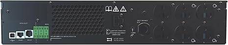 Vertiv Liebert GXT5 UPS with SNMP/Webcard - 1000VA 1000W 120V, Online Double Conversion 2U Rack/Tower, Energy Star Certified, Lead Acid, Sine Wave, Battery Backup, 1.0 Power Factor(GXT5-1000LVRT2UXLN)