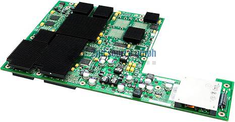 Beaver Computer WS-F6700-DFC3B Distributed Forwarding Card installed in a server slot, showcasing its circuit board and connectors.