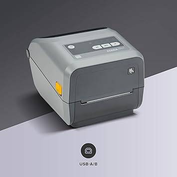 Zebra ZD421 Thermal Transfer Cartridge Desktop Printer 203 dpi Print Width 4-inch USB  - ZD4A042-C01M00EZ