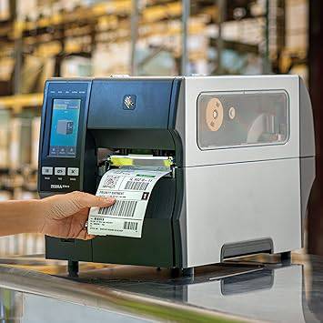 Zebra ZT411 203 x 203 DPI Wired & Wireless Direct Thermal/Thermal Transfer POS Printer - ZT41142-T01A000Z