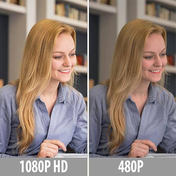 Adesso CyberTrack H5-TAA 1080P HD Auto Focus Webcam with Built-in Dual Microphone, Tripod Mount and Privacy Shutter Cover TAA Compliant