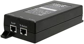 Power Injector AIR-PWRINJ6 for Aironet Access Points, 802.3at PoE device for network connectivity and power supply.
