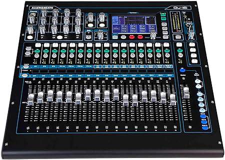Allen & Heath QU-16C Rack Mountable Compact Digital Mixer, Chrome Edition