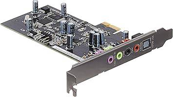 ASUS XONAR SE 5.1 Channel 192kHz/24-bit Hi-Res 116dB SNR PCIe Gaming Sound Card with Windows 10 Compatibility