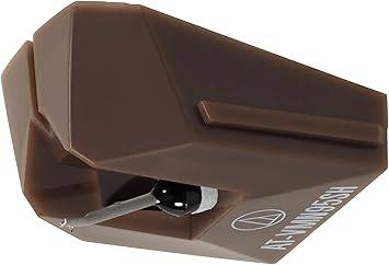 Audio-Technica AT-VMN95SH Replacement Turntable Stylus for AT-VM95SH (Brown)