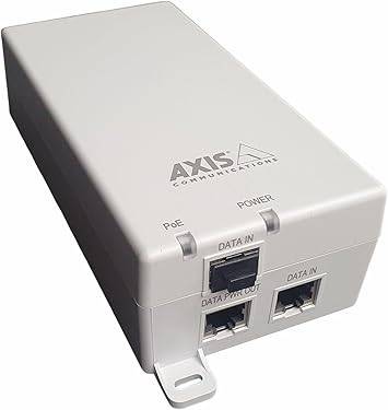 Axis Communications 5901-004 T8154 60W SFP Midspan Media Converter for network signal conversion and power over Ethernet.
