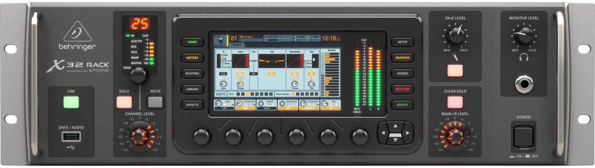 Behringer X32 Rack 40-Input and 25-Bus Digital Mixer