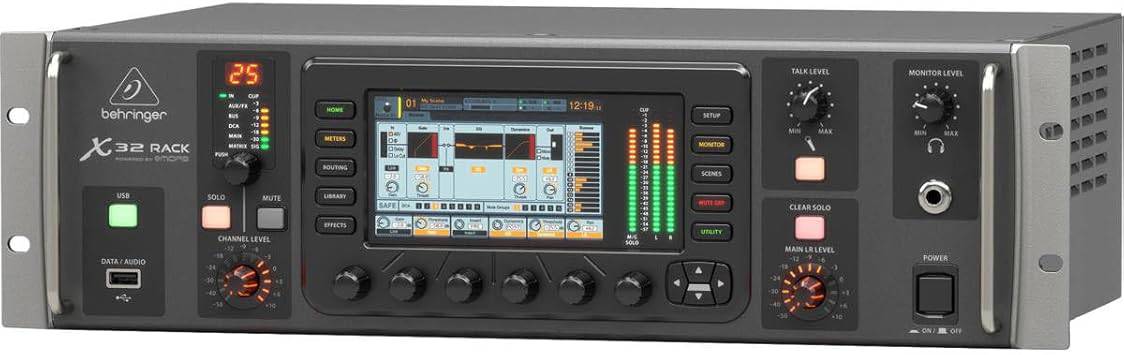 Behringer X32 Rack 40-Input and 25-Bus Digital Mixer