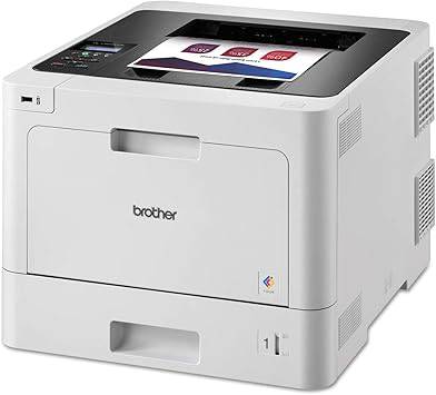 Brother HL-L8260CDW Business Color Laser Printer, Duplex Printing, Flexible Wireless Networking, Mobile Device Printing, Advanced Security Features – Amazon Dash Replenishment Ready,White - HL-L8260CDW