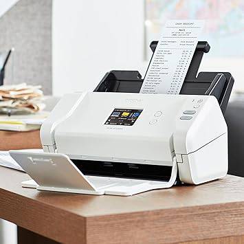 Brother Wireless High-Speed Desktop Document Scanner, ADS-2700W, Touchscreen LCD, Duplex Scanning - ADS2700W