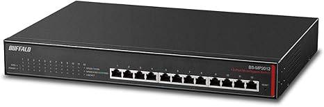 BUFFALO BS-MP2012 12-Port Multi Gigabit Switch 2.5/5/10 GbE - BS-MP2012