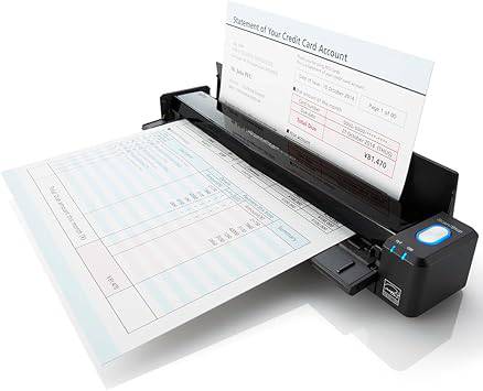 Carrying case for Fujitsu ScanSnap iX100 scanner, black protective storage bag with zipper and handle for portability.