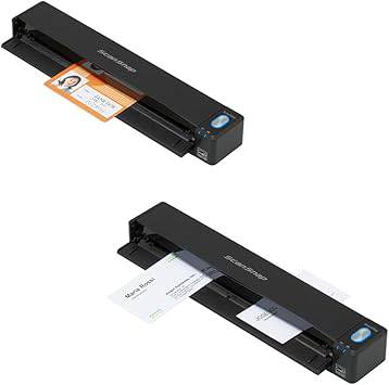 Carrying case for Fujitsu ScanSnap iX100 scanner, black protective storage bag with zipper and handle for portability.