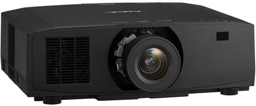 Center lens design with HDBaseT input, dual HDMI ports, manual focus, and ProAssist software for professional AV setup.