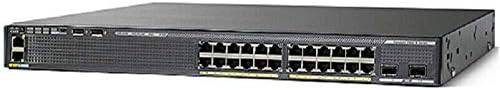 CIS CO WS-C2960X-24TD-L 24-port Gigabit Ethernet switch for enterprise-level network connectivity