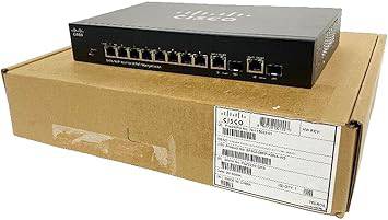 Managed CIS-SF302-08PP-K9-NA L3 switch by My Store with 8 PoE+ ports, shown with front view of ports and LED indicators.