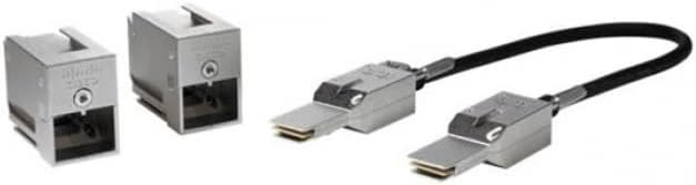 Cisco C9200 Stack Kit Spare, network switch stacking hardware, shown as a set of components on a white background.