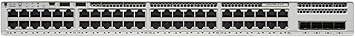 Cisco Catalyst C9200-48T Layer 3 switch, network hardware with multiple ports and Ethernet connections.