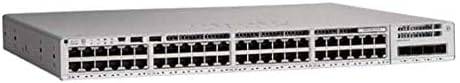 Cisco Catalyst C9200-48T Layer 3 switch with 48 Ethernet ports, designed for enterprise networking and network management.