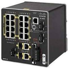 Cisco IE-2000 Ethernet Switch with 16 ports, compact industrial network switch for reliable connectivity.