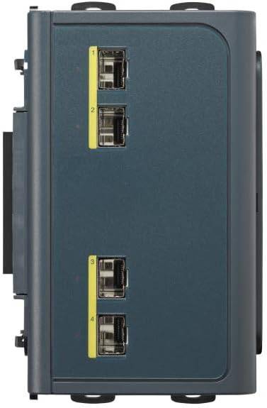 Cisco IE 3000 4 Port SFP Expansion Module with 4 SFP ports for network expansion and connectivity.