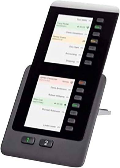 Cisco IP Phone 8800-A Audio Key Expansion Module with color LCD display, compatible with Cisco 8851, 8861, and 8865 VoIP phones.