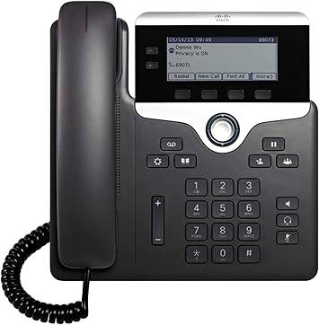 Cisco IP Phone CP-7821-K9 Charcoal,Black - CP-7821-K9