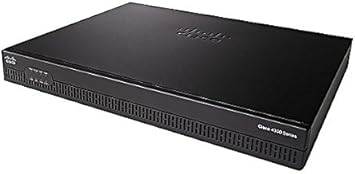 Cisco ISR 4321 rack mountable router with console cable, featuring secure K9 encryption, suitable for enterprise network deployment