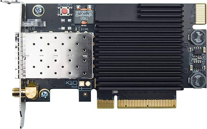 Cisco Nexus™ NXN-K35-2X, Ultra-Low Latency 780 ns, K35-S FPGA SmartNIC, PCIe, 10GbE, 2xSFP+, Built-in timestamping with 6.2ns Resolution, PTP (Precision Time Protocol), 1-Year Warranty - NXN-K35-2X