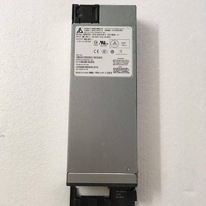 Cisco PWR-C2-250WAC 250W AC power supply for Cisco 2960XR switches, shown in the image.