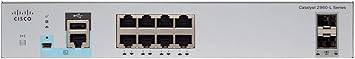 Cisco WS-C2960L-8TS-LL Catalyst switch with 8 ports, managed rack-mountable network device, Ethernet connectivity.