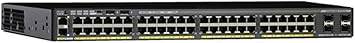 Cisco WS-C2960X-48FPD-L Catalyst 2960 X switch with 48 Gigabit PoE ports and networking hardware.