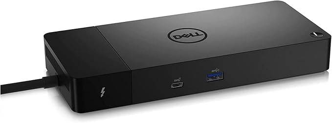 Dell WD22TB4 Thunderbolt 4 Dock - 2 Thunderbolt 4 Ports, Up to 5120 x 2880 Video Res, HDMI 2.0, DP 1.4, USB-C, USB-A, Gigabit Ethernet LAN Port - WD22TB4