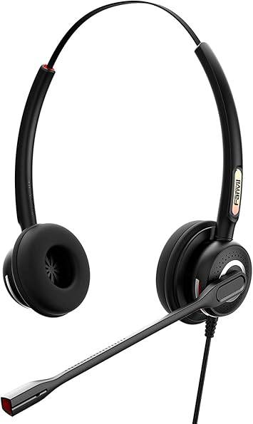 Fanvil HT202 Binaural Headset with Noise Canceling Microphone
