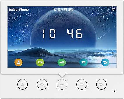 Fanvil i52W SIP Indoor Station with 7-inch color display, supports 2 SIP lines, power adapter not included, for office communication