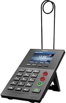 Fanvil X2 professional call center phone with multiple line buttons and color display for efficient office communication.