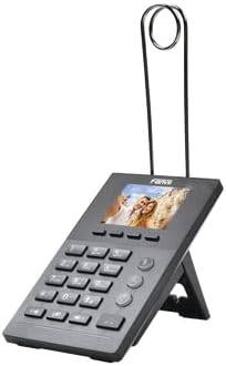 Fanvil X2P call center phone with color display and dual SIP lines, featuring a modern design and easy-to-use interface.