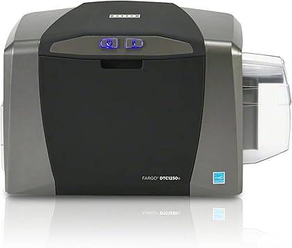 Fargo DTC1250e Single Sided Desktop Dye Sublimation/Thermal Transfer Printer - Color - Tabletop - Card Print - USB - 050600